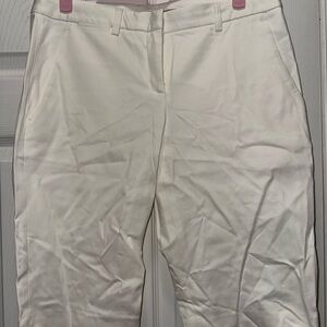 Theory Cream Straight Leg Women's Pants